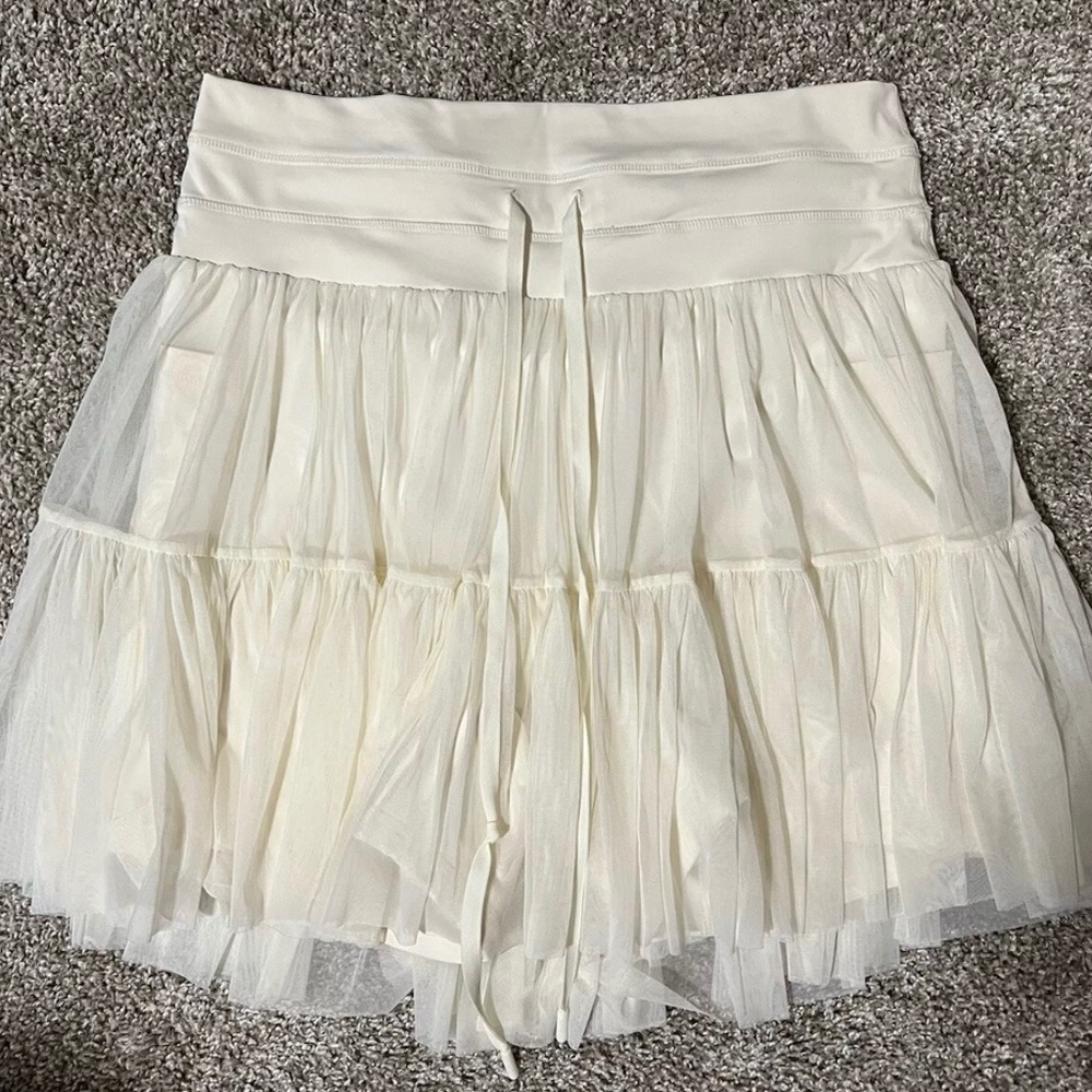 Taylor Swift Styled- PF Pirouette Skort In Ivory Color